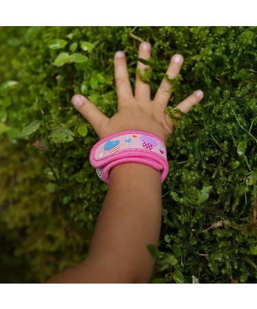 PARA'KITO Mosquito Repellent Pack - 2 Kids Wristbands & 2 Refills Be Cool/Cupcake - Buy Online on GoSupps.com