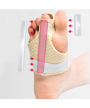 MOUMOUTEN Adjustable Toe Splint | Comfortable Hallux Valgus Straightener & Fracture Fixer for Fast Postoperative Recovery - Buy Online on GoSupps.com
