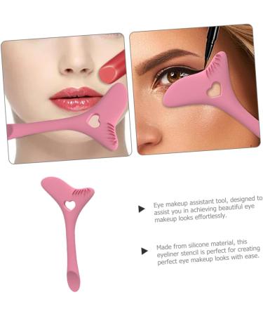 IWOWHERO Pink Eye Shadow Tool Eye Liner Pencils Makeup Sharpener Lower Eyelash Stamps - Buy Online on GoSupps.com