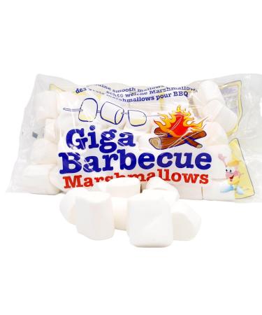 Mr. Mallo Giga Barbecue Marshmallows - 10x 750g XXL Soft Candy for Grilling & Campfire | 7.5 kg Foam Sugar Treats - Buy Online on GoSupps.com