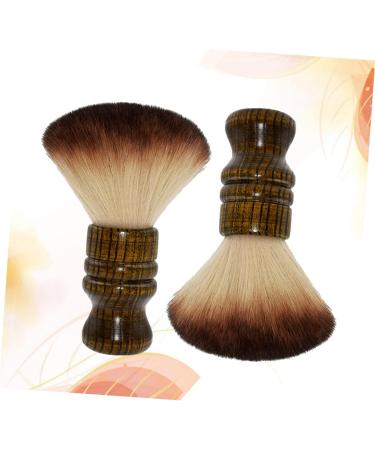 FRCOLOR 6 Pieces Hairdressing Brush Dust Brush for Face Barber Makeup Brush Urine Cleaner Wooden Brush Hair Removal Detergent Suite Dust Cloth Man Cleaning Brush Wood - Buy Online on GoSupps.com