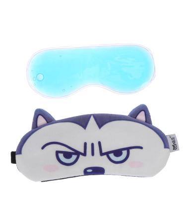 minkissy 1pc Blindfold Eye Patches for Adults Eye Mask Eye Mask for Sleeping Eye Mask Night Eye Mask Sleeping Eye Mask Light Cooling Eye Mask Cartoon Fabric Canvas
