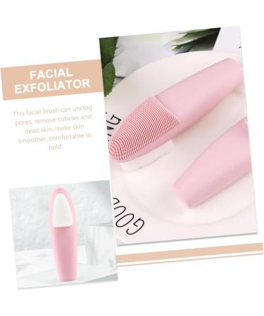 Ipetboom Cleansing Brush for Women Manual Cleansing Brush Scrubber Exfoliator Facial Cleansing Brush Exfoliator Brush Miss Brush Strip Man-made Fiber Plastic - Buy Online on GoSupps.com