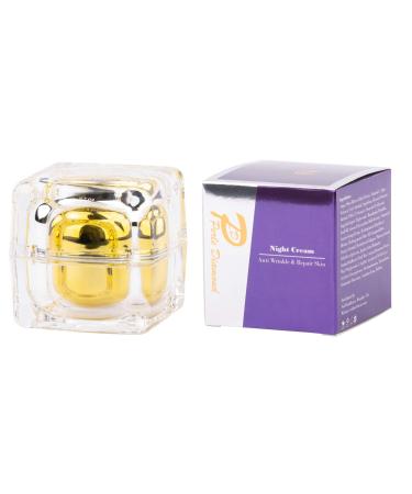 Perle Diamond Night Cream | Anti-Wrinkle And Repair Skin | Anti-Aging Face Cream | Vitamin C Vitamin E Cream Natural Face Moisturizer | Unisex Night Cream 50g