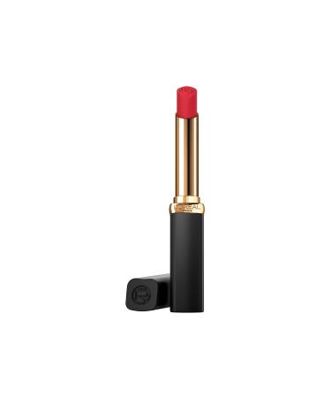 L'Or al Paris Lipstick for a powdery Matte Finish and 16 Hours Hold Color Riche Intense Volume Matte 100 Le Pink Worth it 1.8 g
