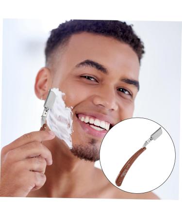 Fomiyes Eyebrow Shaping Kit - 2 Stainless Steel Razors & Scissors for Travel | Precision Facial Hair Care Tools for Men - Buy Online on GoSupps.com