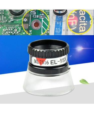 Magnifying Jeweler Watch Magnifier Tool Portable 15X Monocular Magnifying Glass Loupe Lens Eye Magnifier Len Repair Kit Tool Made in China - Buy Online on GoSupps.com