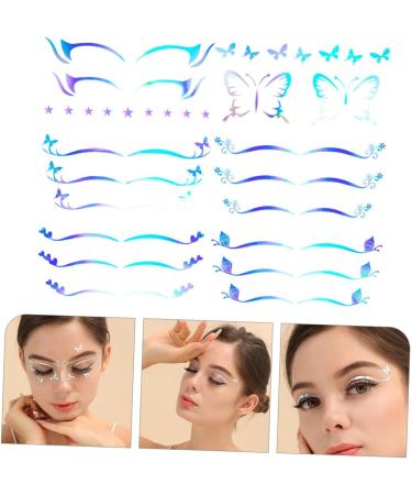 TEHAUX Autocollants Temporaires pour Eyeliner et toiles 6 Feuilles Adh sives pour Maquillage des Yeux L gers et Faciles Retirer pour Maquillage Cosplay - Buy Online on GoSupps.com