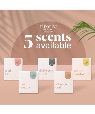 Buy Paddywax Scented Candles | Firefly Flourish Collection | Yuzu Woods Soy Wax Candle - International Shipping - Buy Online on GoSupps.com