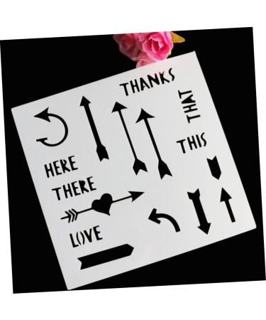 Zerodeko Cake Stencil 1 Pc Fondant Template Bakery Tools DIY Mould Printing Mold Cake Cake Stencils - Buy Online on GoSupps.com