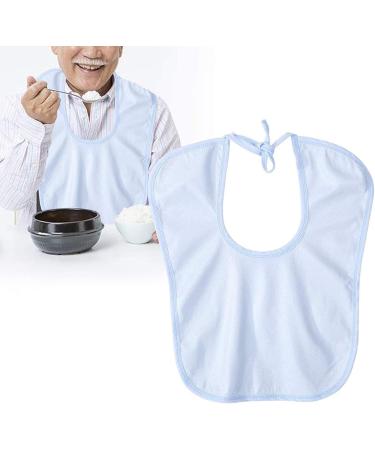 Adult Bib Reusable and Washable Bib for Elderly Seniors Disabled Women Men Waterproof Adult Elder Mealtime Bib Clothing Protector Bib with Crumb Catcher Eating Aprons Art Smocks - Buy Online on GoSupps.com