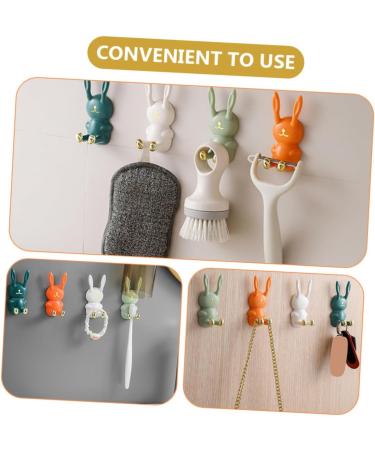 Shop Homsfou 16 Pc Sticky Hooks - Caricature Razor Luffa Toothbrush & Cable Holders - Versatile Storage Solutions for Every Space - Buy Online on GoSupps.com