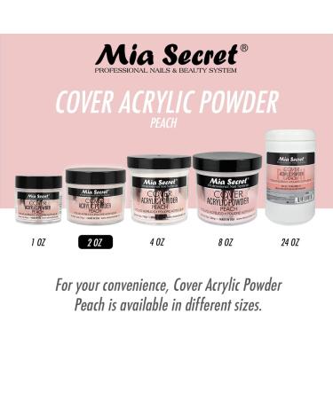 Mia Secret Acrylic Powder Cover Peach 2 oz. - Professional Nail enhancement | Shop Now - Buy Online on GoSupps.com