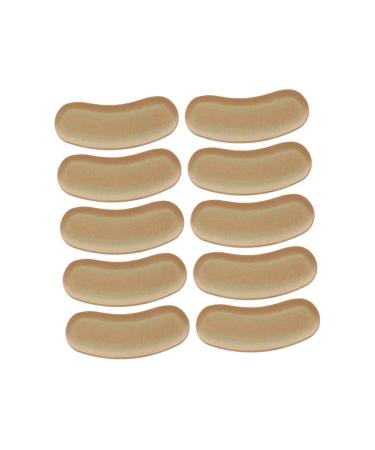 FRCOLOR 5 Pairs High Heel Cushion Sticker Shoe Inserts High Heel Insoles Heel Grips Shoes Sponge Protector High Heel Inserts High Heel Pads Scandal High Heels