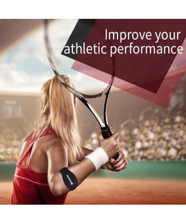 Cambivo Elbow Bandage X2 | Arthritis & Tendonitis Relief | Elastic Compression Cuff for Sports & Fitness - Buy Online on GoSupps.com