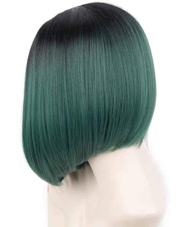 GCX Synthetic Green Short Straight Wig for Women - Realistic & Beautiful Style - Buy Online on GoSupps.com