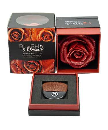 GEM.IN.EYE Cosmetics Blush & Bloom  LOVE EDITION: FEISTY 3D Silk Rose Blush on Powder