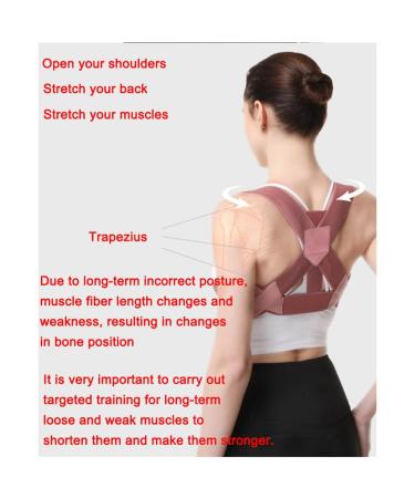 Adjustable Elastic Corset Back Posture Corrector for Kyphosis - Anti Hunchback Bra & Postural Support Belt | mdlian - Buy Online on GoSupps.com