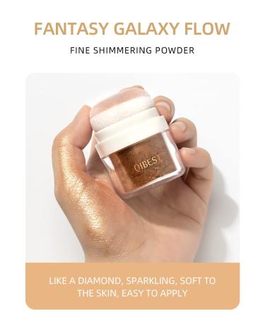 Polvo De Hadas Shimmering Powder Fairy Bomb Highlighter Makeup - Long Lasting Glow for Face Illumination & Contour (Light Pink) - Buy Online on GoSupps.com