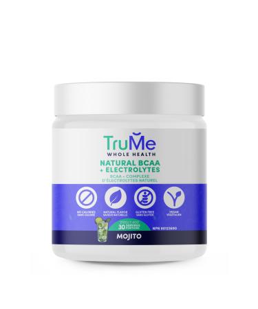 Clean BCAA Powder - Amino Acids Supplement - Mojito - Sugar Free Sucralose Free - Post Workout Muscle Recovery Drink with Amino Acids - Hydrating Electrolyte Powder - 30 Servings
