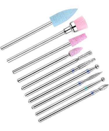 POPETPOP 3 Sets 10pcs Nail Drill Tool Nail Drill Bit Diamond Nail Drill Bits Gel Nail Kit Nail Painting Kit Carbide Drill Bits Kit De Manicura Pedicure Tools Manicure Grinding Head Mx3pcs As Shownx3pcs - Buy Online on GoSupps.com