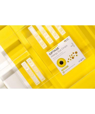 Optase Allergy Eye Drops A Unique Formulation for Hayfever and Allergic Symptoms Such as Red Itchy & Watery Eyes 20 Single - 0.016 Oz - Buy Online on GoSupps.com