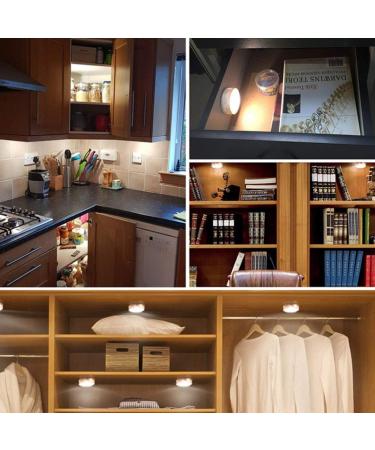 Uonlytech Bedside Lamp | Wireless Movement Sensor Cabinet Light with Remote | Press Night Light for Wardrobe Bedroom & Kitchen - Buy Online on GoSupps.com