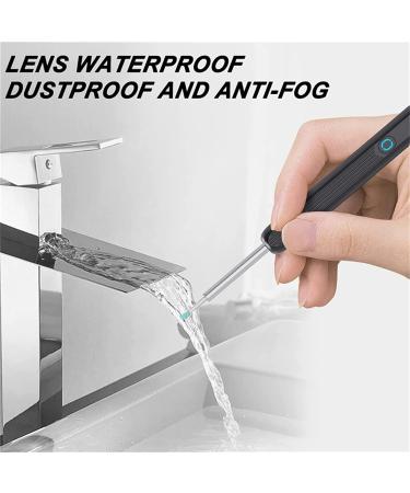 WiFi 1080p HD Otoscope Smart Ear Wax Remover Kit with LED Light - Black - Buy Online on GoSupps.com