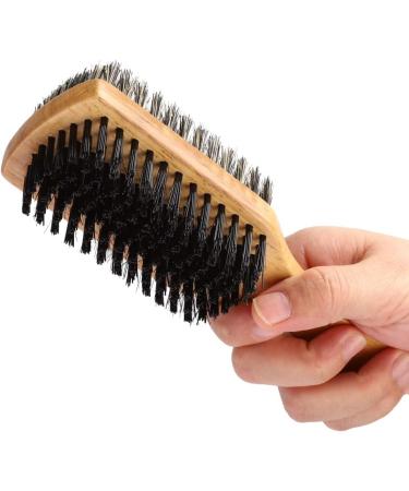 Double Sided Beard Brush Soften Beard PreventIrritation Remove Hair Dust and Impurities Suitable for Beard Cleaning Oil Head Styling (Middle Size) - Buy Online on GoSupps.com