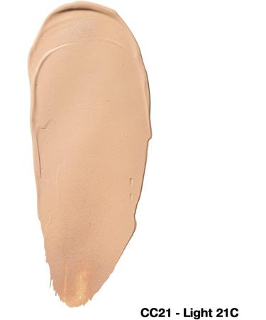 Palladio Full-Coverage CC Cream with Peptides & Vitamin C, Corrects Redness, Uneven Skin Tone, Buildable Foundation Coverage - Light 21C 25.70g - Buy Online on GoSupps.com