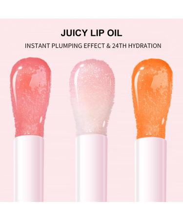 PHOFAY MAKE UP Nourishing Lip Oil Sheer Pink & Versatile Shades for All Skin Tones Long-Lasting Moisture Gentle Lip Oil - Buy Online on GoSupps.com