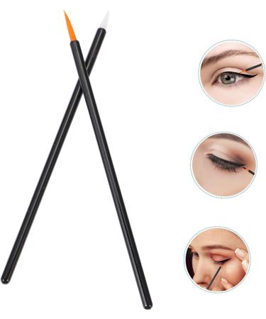 Healeved 200 Pcs Disposable Eyelash Brush Eyelash Wand Makeup Eyeliner Brush Girl Eyes Plastic Plaster Brush 10x0.2cmx2pcs As Shownx2pcs - Buy Online on GoSupps.com