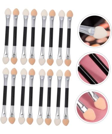 WOONEKY 30pcs Eye Shadow Stick Lipstick Applicator Sponge Eyeshadow Makeup Lip Gloss Make up Brush Aluminum - Buy Online on GoSupps.com