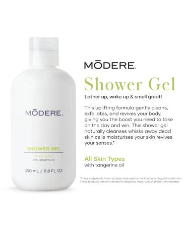 Modere Shower Gel - Soothing Bubble Bath with Botanical Extracts Supporting Comfort Gentle Cleansing and Soft Skin - 350 mL - Buy Online on GoSupps.com