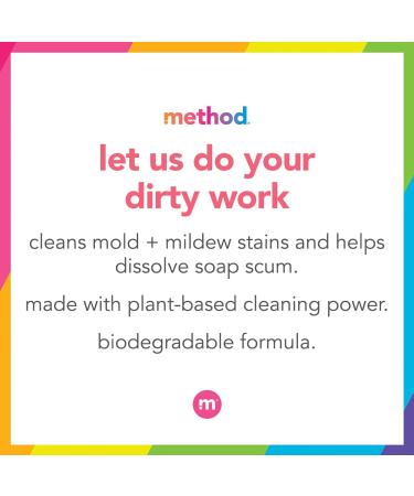 Method Bathroom Cleaner - Eucalyptus Mint 28 Fl Oz | Remove Mold & Mildew Stains - Buy Online on GoSupps.com