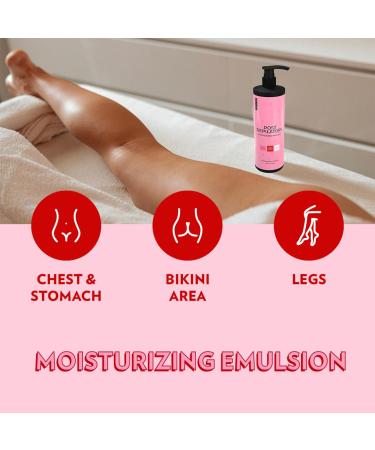 Miss Cire Post Depilatory Moisturizing Emulsion | Soothes & Revitalizes Skin After Waxing | Ideal for Dry Skin | Nourishes & Hydrates - 8 Fl Oz - Buy Online on GoSupps.com