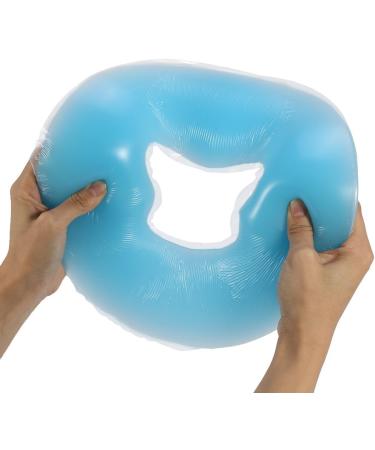 Salmue Silicone Face Relax Pillow - Soft Massage Headrest for Spa & Beauty Salon - Buy Online on GoSupps.com