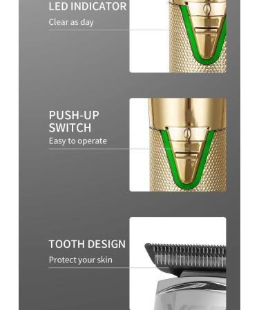 Pro Hair Clipper - Electric Metal Hair Clipper for Home & Salon Use | International Shipping Available - Buy Online on GoSupps.com