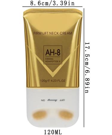 Sulxyi AH8 Shooting Cream Saggy Skin Solution Skin Tightening Lotion 120ml Double Roller Massage Applicator Fire and Lift Action to Lower and Tighten - Buy Online on GoSupps.com