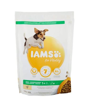 IAMS for Vitality Adult Small&Medium Chicken for Mini and Medium Breed Adult Dogs - 800 g