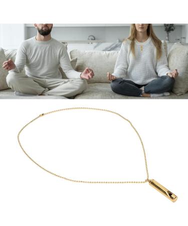 Anxiety Necklace Mindful Breathing Necklace Breathing Exercise Device for Meditation Relaxation Calming Down Slowing Breath Anxiety Relief Necklace for Anxiety Stress Panic Attack Relief(1#) - Buy Online on GoSupps.com