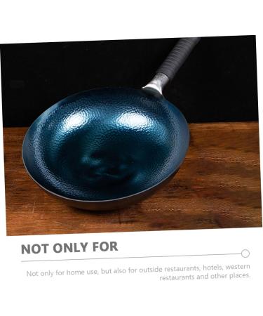 LABRIMP Kitchen Cookware Paella Frying Pan Paella Cooking Pan Wok Pan for Outdoor Wok Kitchen Utensil Stir Fry Skillet Pans Nonstick Frying Pan Gas Stove Wok Iron Baking Pan Old Fashioned - Buy Online on GoSupps.com