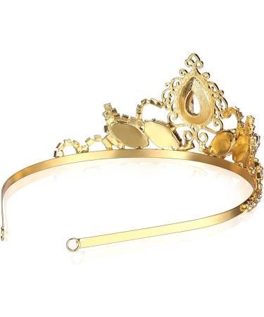 Pink Rhinestone Fairy Bridal Headpiece, Gold Crown for Birthday, Halloween - Shop Now - Buy Online on GoSupps.com