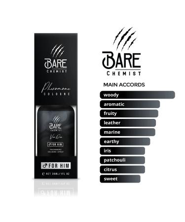 Voodoo Pheromone Cologne for Him - Long Lasting Formula Pheromone Perfume Oil Spray for Men 1oz. - Spice Wood Amber - Buy Online on GoSupps.com