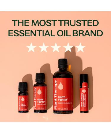 Plant Therapy Germ Fighter Essential Oil Blend 100% Pure Undiluted Natural Aromatherapy Therapeutic Grade 100 mL (3.3 oz) - Buy Online on GoSupps.com