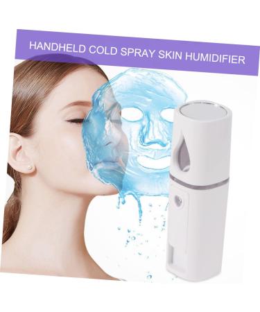 Levemolo 1pc Mini Humidifier Eyelash Mini Face Spray Instruments Sprayer Handheld Hydrating Instrument 10.5*3cm White - Buy Online on GoSupps.com