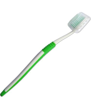 Bulk Pack of 8 Adult Toothbrushes with Covers | Medium Firm Bristles | Healthy Smile Essentials - Buy Online on GoSupps.com