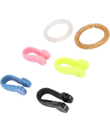 Acupressure Point Clip for Migraine Relief - Portable Flower-Shaped Headache Relief Tool - Anggrek ABS Hand Pressure Clip - Buy Online on GoSupps.com