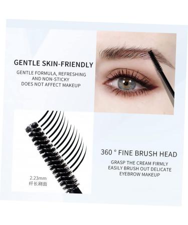 BELLIFFY 2pcs Eyebrow Shaping Liquid Brow Control Eyebrow Makeup Balm Brow Gel - Clear Brow Mascara Black Gel - Buy Online on GoSupps.com