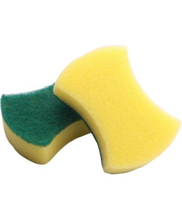 Clisted 120 PCS Cleaning Scrub Sponge for Kitchen Tableware Bathroom Car Wash Scrub Sponge Pad - Buy Online on GoSupps.com